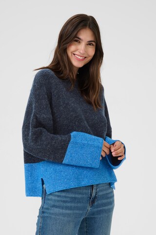 CULTURE Trui in Blauw: voorkant