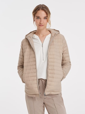 Veste mi-saison 'Howana' OPUS en beige : devant