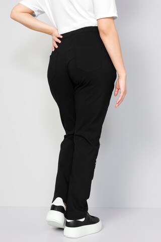 MIAMODA Regular Broek in Zwart