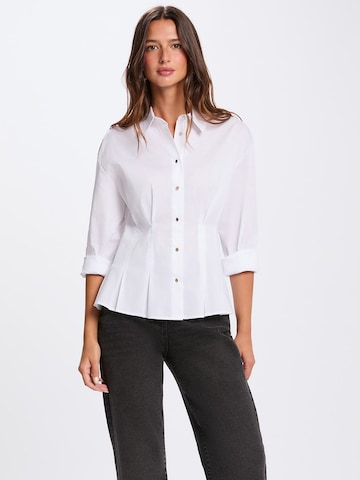 Morgan - Blusa en blanco: frente