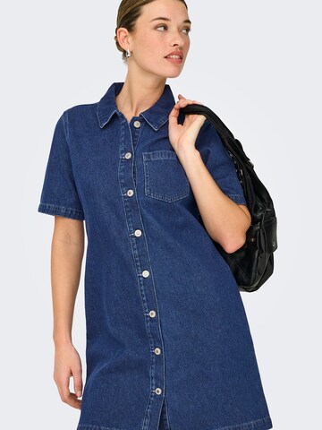 ONLY Blusekjole 'ONLMILLE' i blå