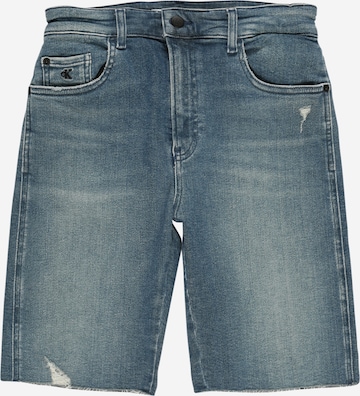 Calvin Klein Jeans تقليدي جينز بلون أزرق: الأمام