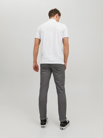 JACK & JONES Poloshirt 'Marseille' in Weiß