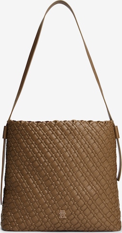 TOMMY HILFIGER Shopper in Grijs: voorkant