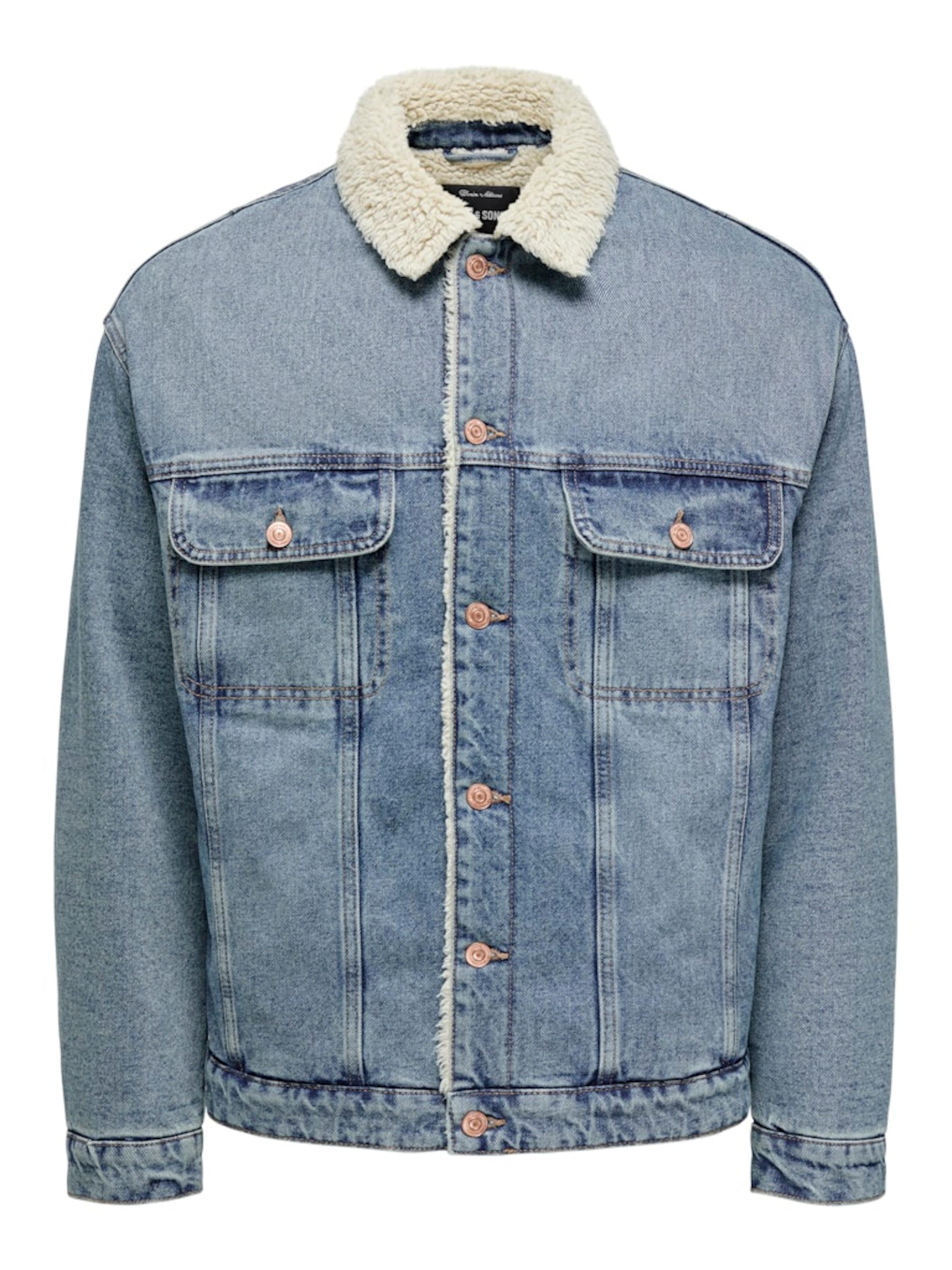 Only & Sons Between-Season Jacket 'ONSWILSON' in Blue: front