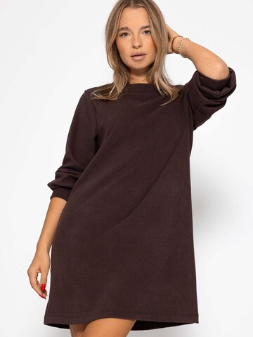 SASSYCLASSY Kleid‌‌‌‌‌ in Braun