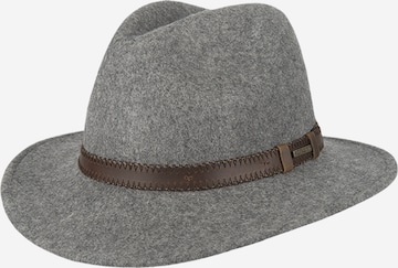 Hatland Hat 'Stanfield' in Grey: front