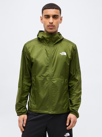 THE NORTH FACE Спортно яке 'CYCLONE' в зелено: отпред