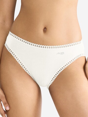 SLOGGI Slip 'GO Crush'‌‌‌‌‌‌‌ in Weiß: Vorderseite