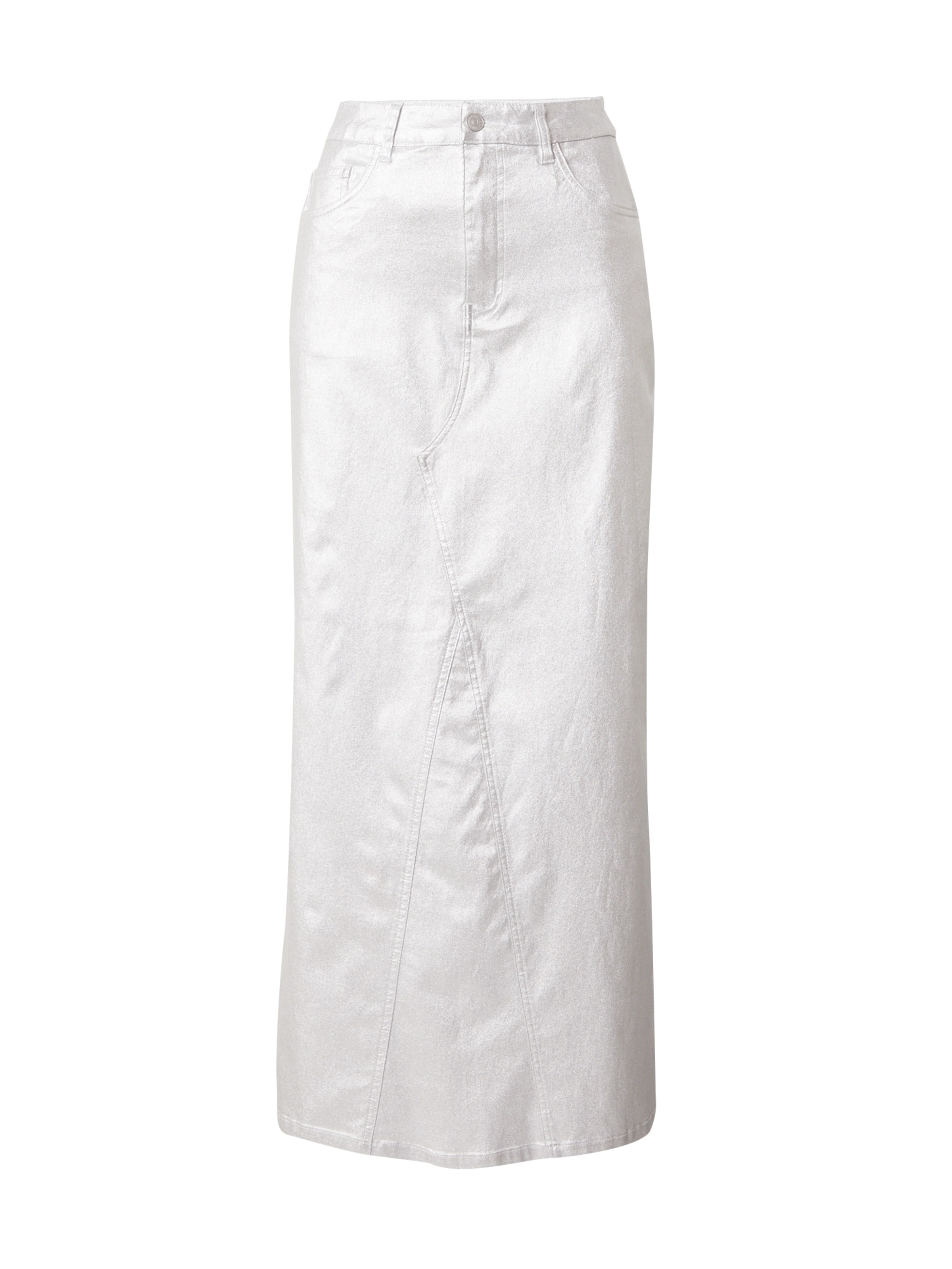 OBJECT Skirt 'Sunny' in Silver: front