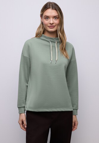 STREET ONE Sweatshirt in Green: front