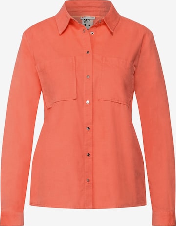 STREET ONE Blouse in Orange: front