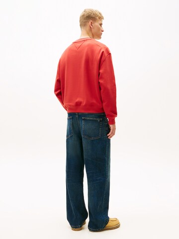 sarkans Tommy Jeans Sportisks džemperis '90S'