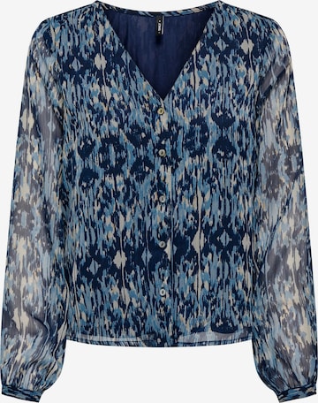 ONLY Blouse 'Luna' in Blauw: voorkant