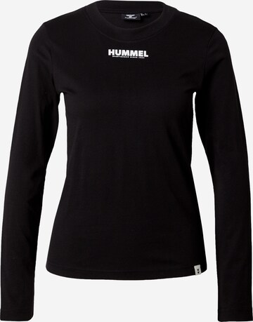 Hummel Performance Shirt 'LEGACY' in Black: front