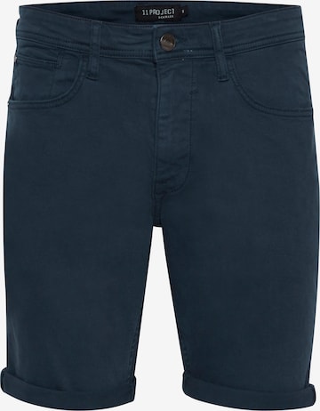 11 Project Regular Broek in Blauw: voorkant