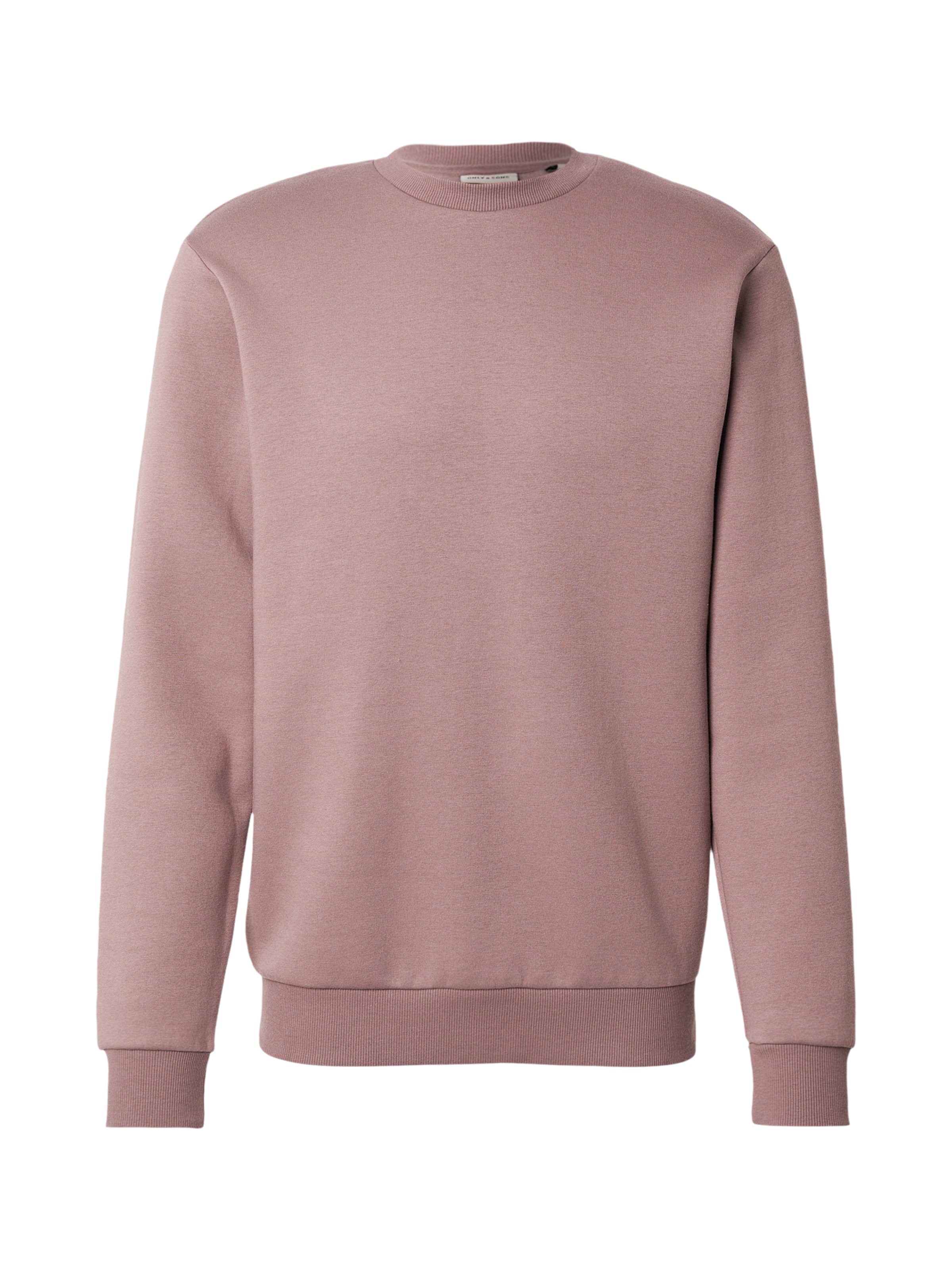 Only & Sons Sweatshirt 'ONSCERES' in mauve, Produktansicht