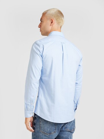 BOSS Regular Fit Hemd 'Rickert' in Blau