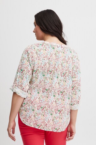 Camicia da donna 'Bobbi' di Fransa Curve in bianco