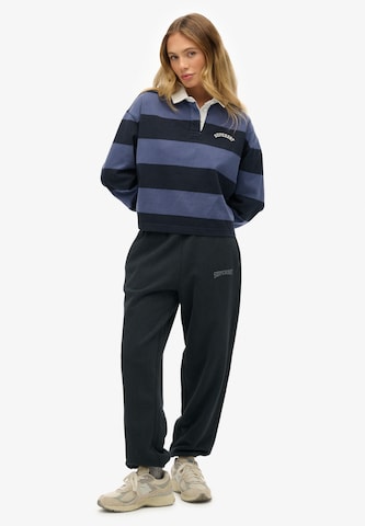 Effilé Pantalon 'Athletic Essential' Superdry en bleu