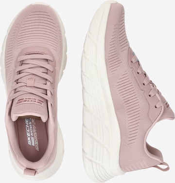 SKECHERS Σνίκερ χαμηλό 'BOBS B FLEX HI' σε ροζ