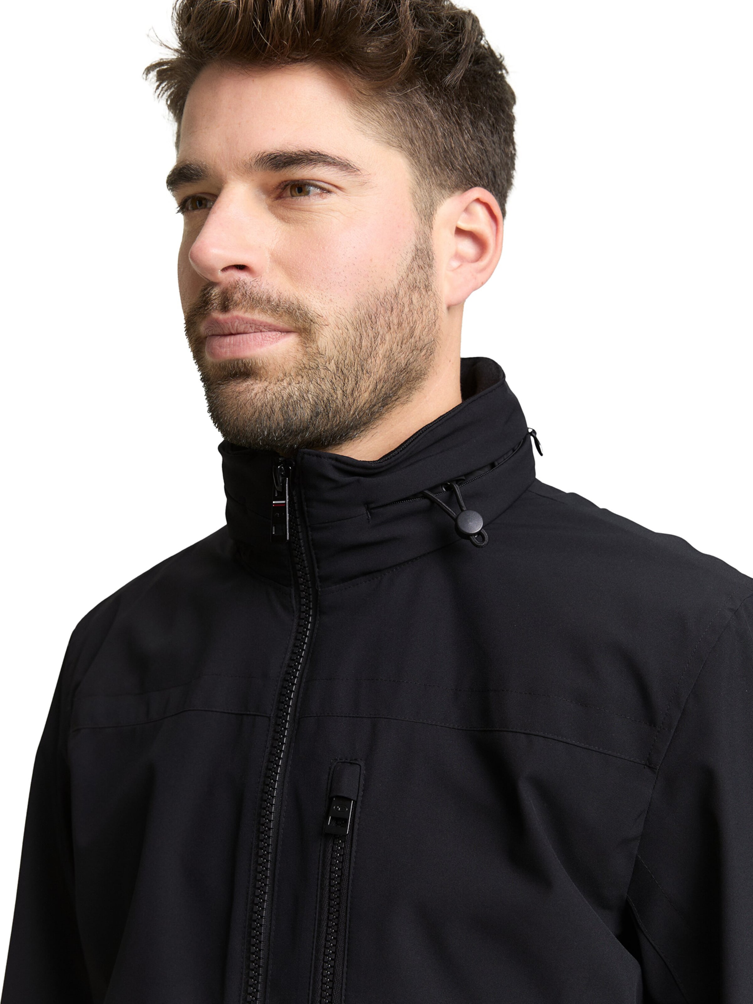 Geacă de primăvară-toamnă de la TOM TAILOR pe negru