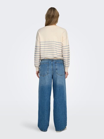 ONLY Sweater 'Signe' in Beige