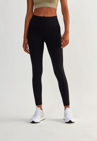 BeShaped Regular Sports trousers 'Lift Me Up' in Black: front