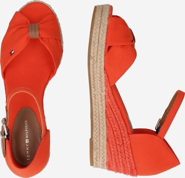 oranžinė TOMMY HILFIGER Sandalai 'ELBA'