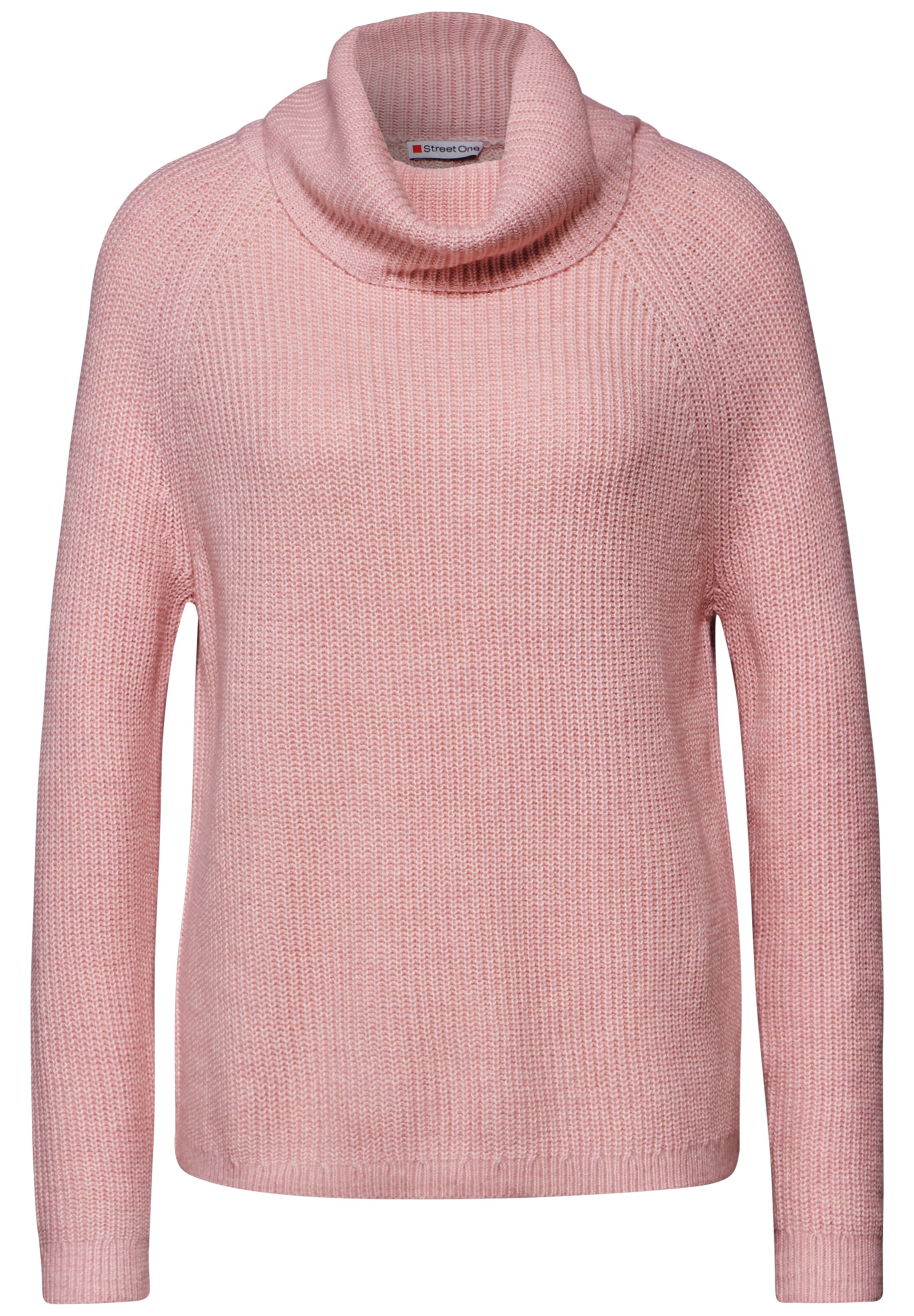 STREET ONE Pullover in rosa, Produktansicht