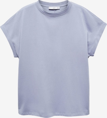 MANGO Shirt 'SEVILLA' in Blauw: voorkant