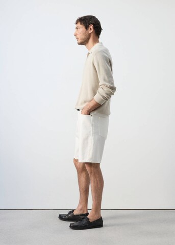 MANGO MAN Loose fit Jeans 'jarod' in White