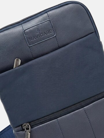 Borsa a tracolla 'Borsa a Tracolla Uomo Navigare - Poliestere Chiusura Zip' di Navigare in blu