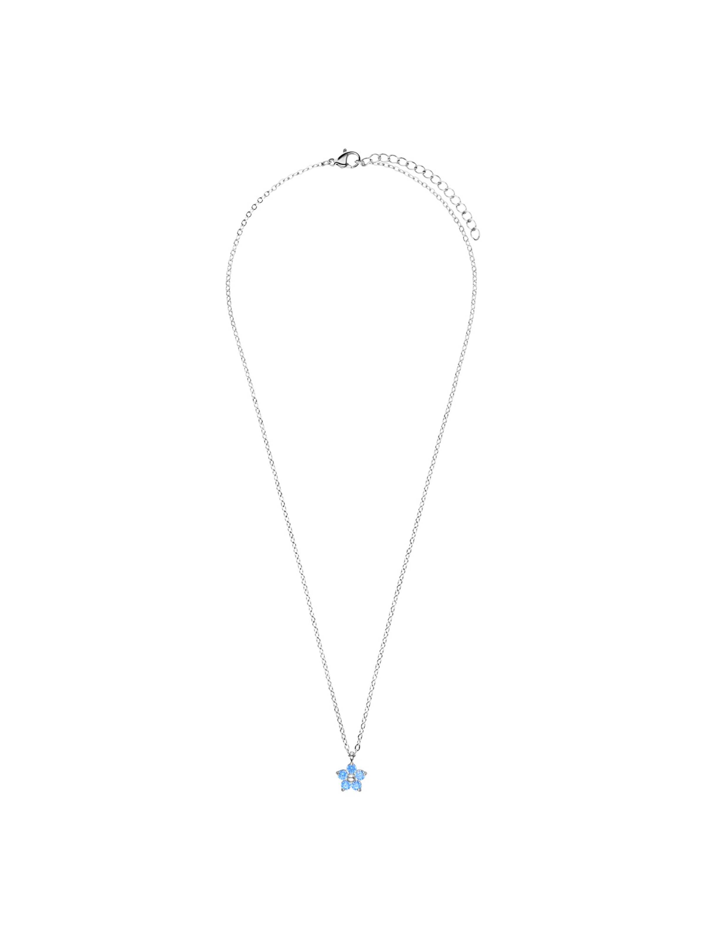 Lucardi Ketting in Zilver: voorkant