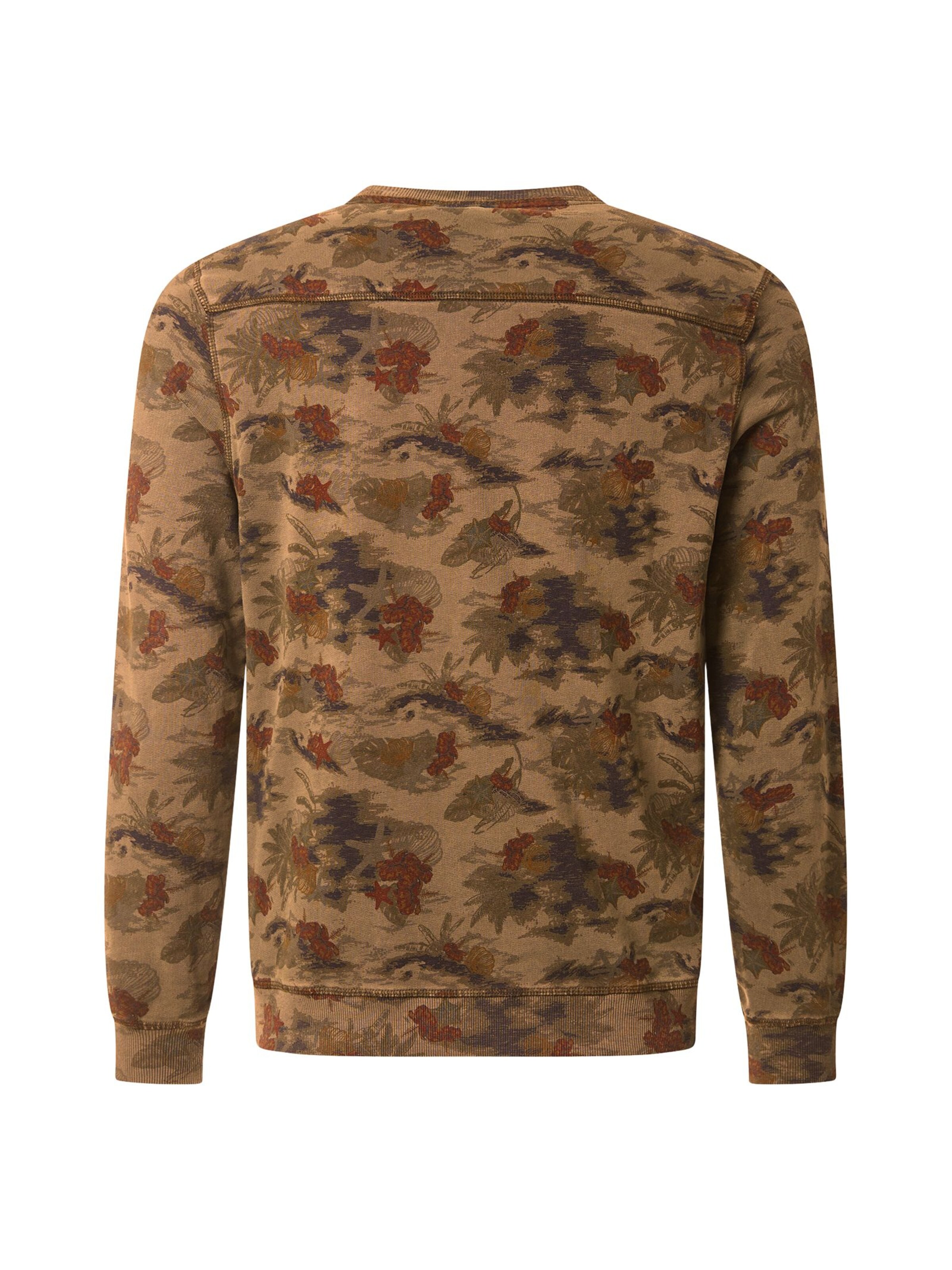 TIMEZONE Sweatshirt 'Crewneck' in Beige