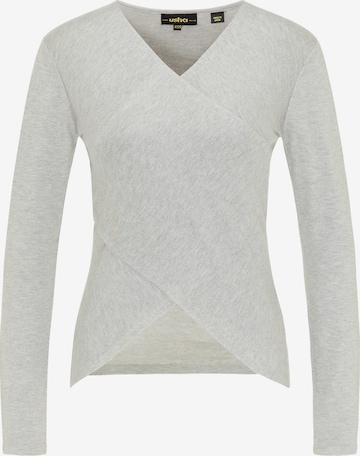 usha BLACK LABEL Pullover in Grau: predná strana