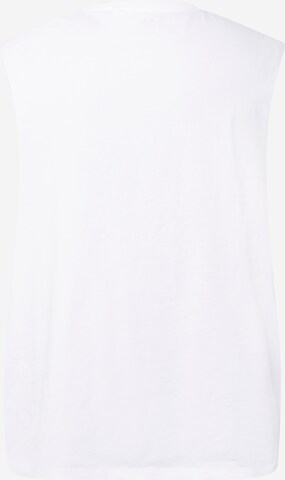 Coupe regular T-Shirt BURTON MENSWEAR LONDON Big & Tall en blanc