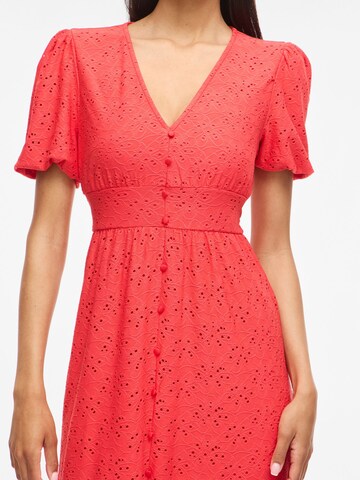 VILA Kleid 'VIKAWA' in Rot