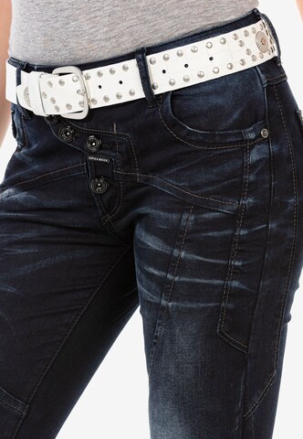 CIPO & BAXX Slimfit Jeans in Blauw