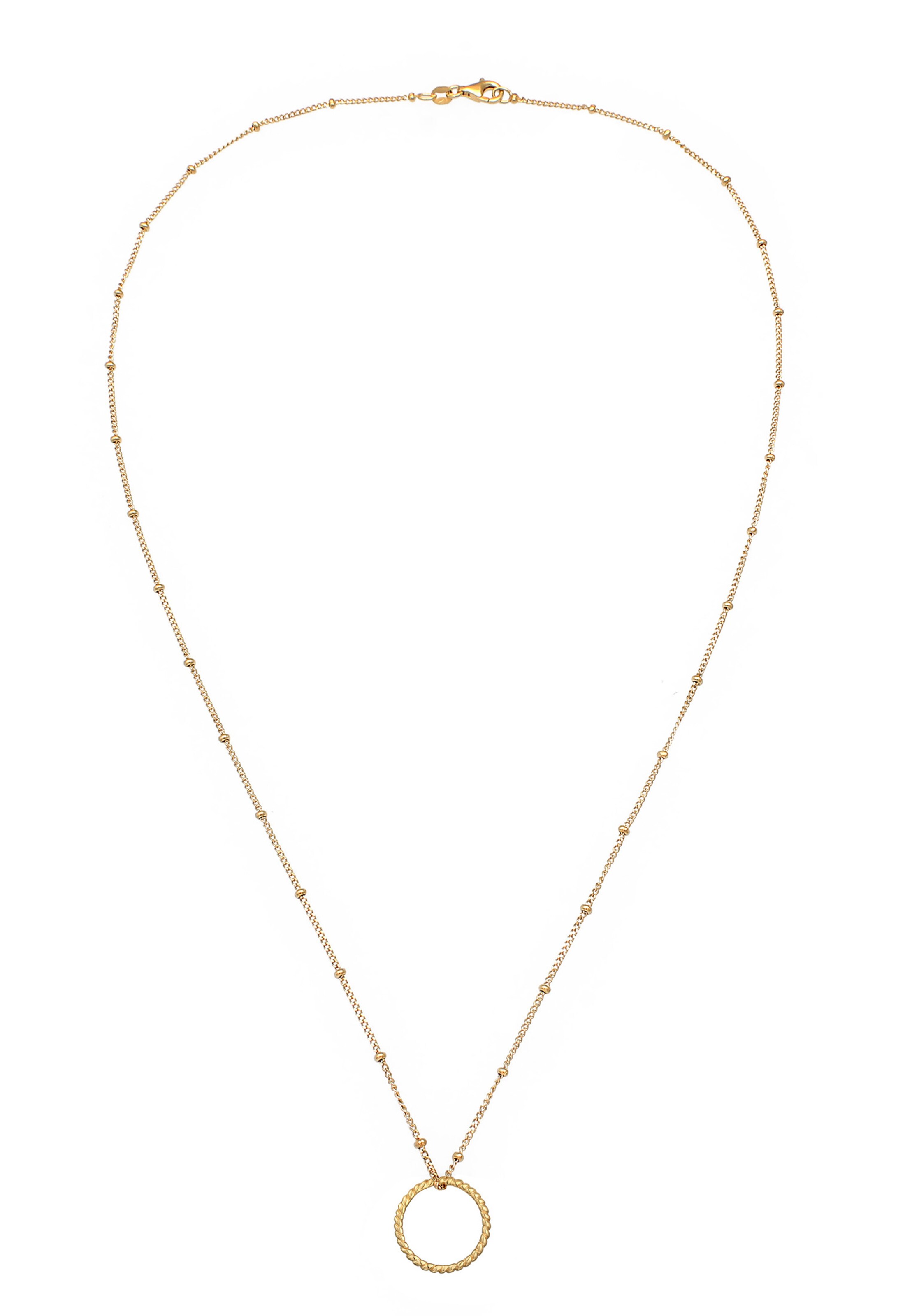 ELLI Kette in Gold: Vorderseite