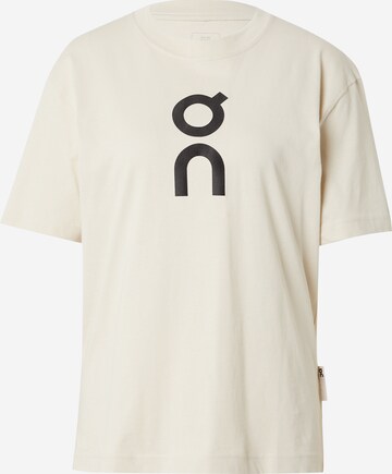 On Shirt in Beige: front