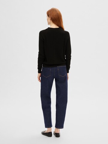 SELECTED Cardigan i sort