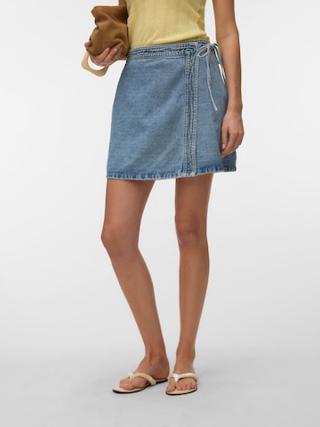 Gonna 'VMLIZA' di VERO MODA in blu: frontale