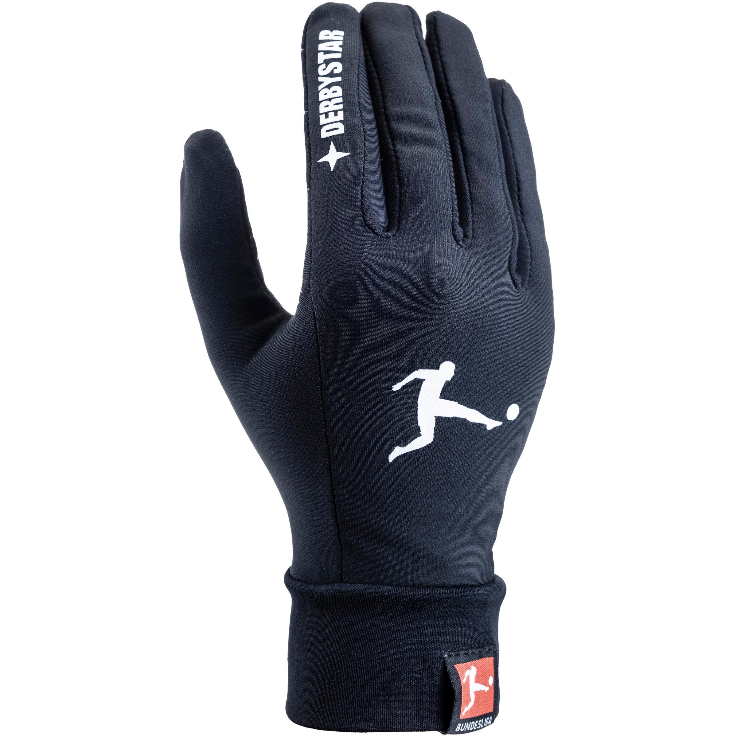 DERBYSTAR Athletic Gloves 'Bundesliga' in Black: front