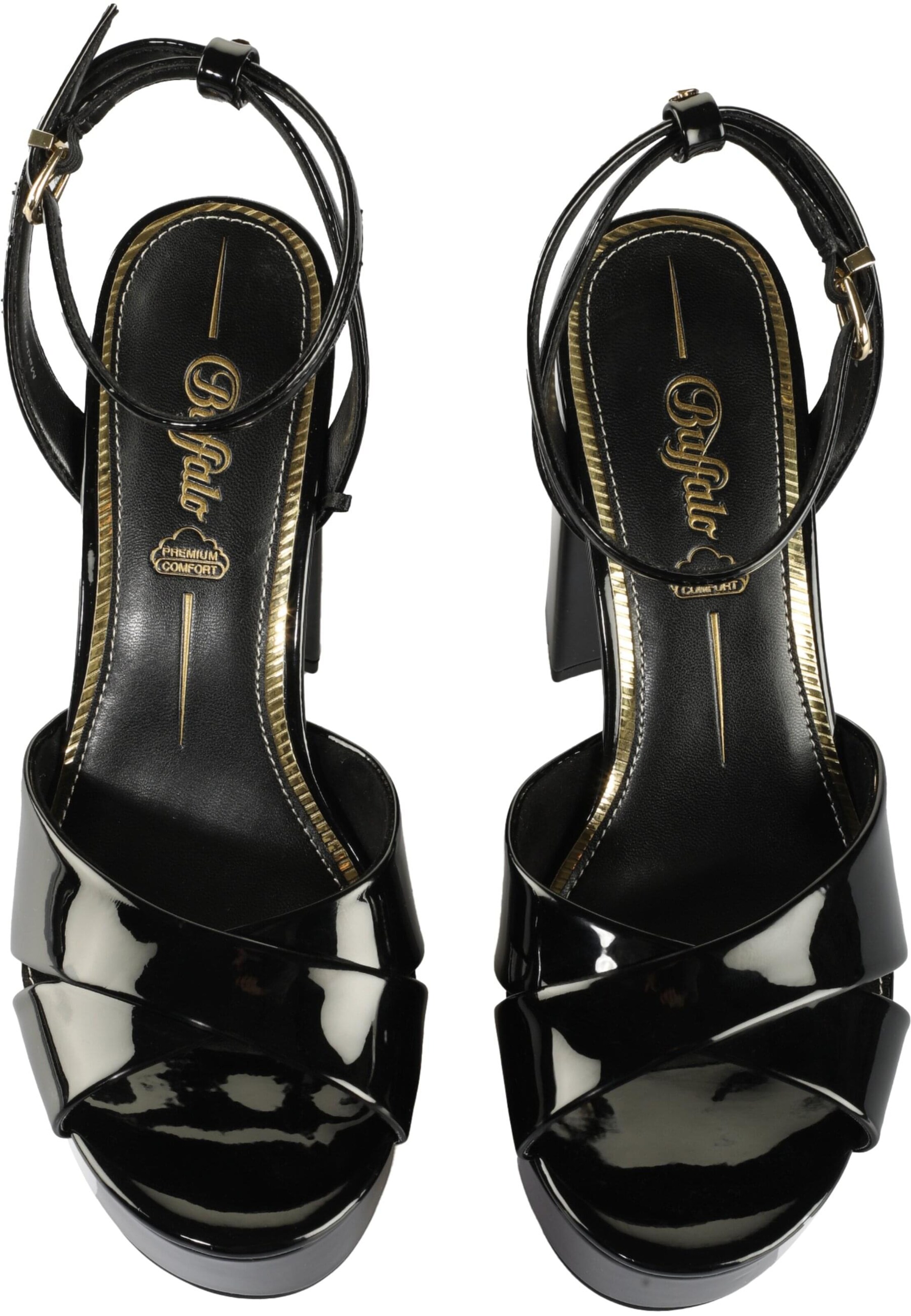 Sandales 'Jessie' BUFFALO en noir