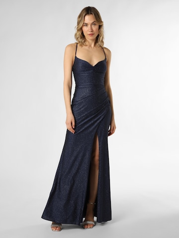 Luxuar Fashion Evening Dress ' ' in Blue: front