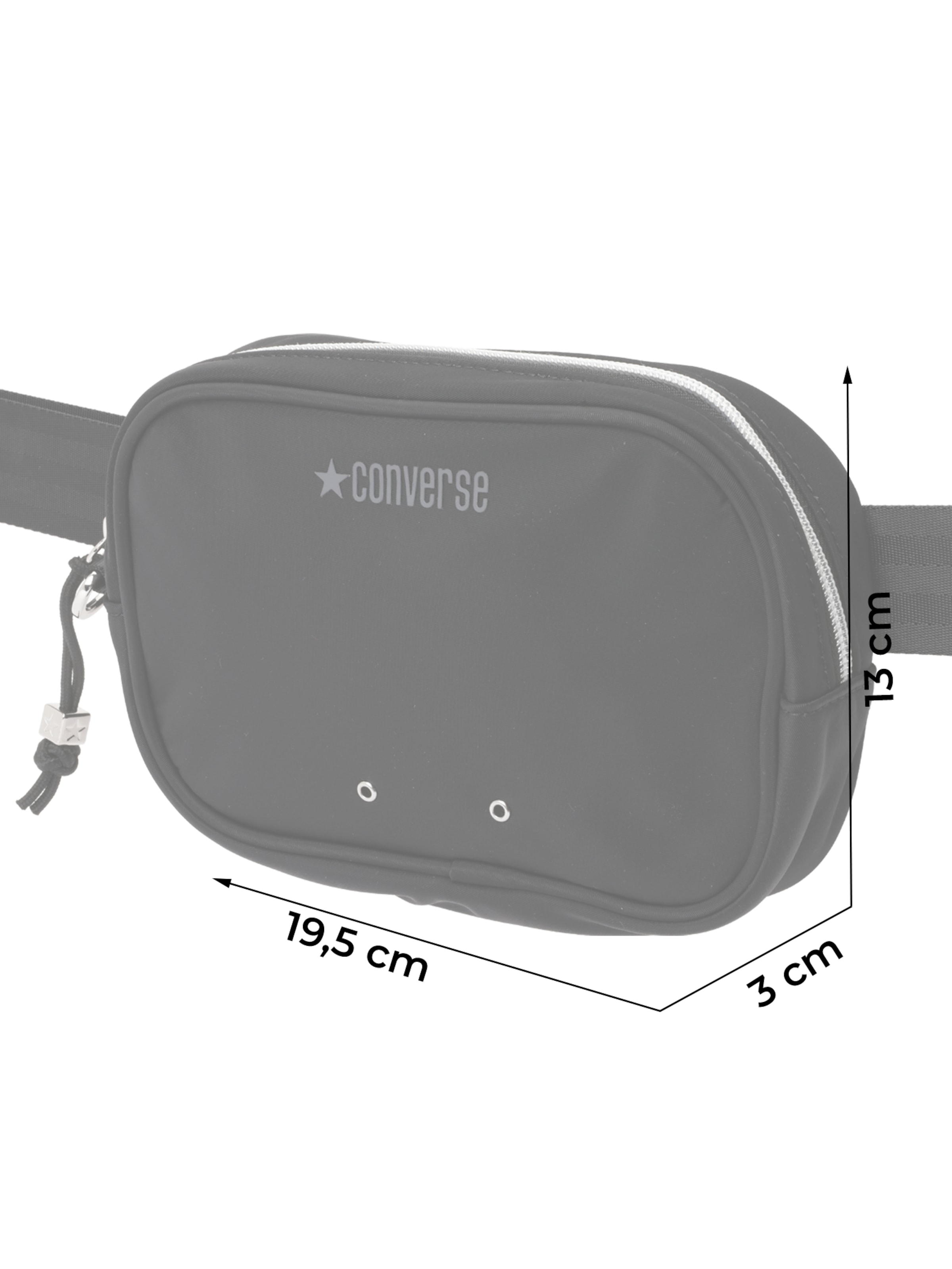 Sac à bandoulière 'CAU CHUCK' CONVERSE en noir