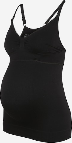 JoJo Maman Bébé Normalny krój Top modelujący w kolorze czarny: przód