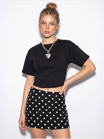 Bianco Lucci Shirt‌‌‌‌‌‌‌‌‌ in Schwarz: Vorderseite