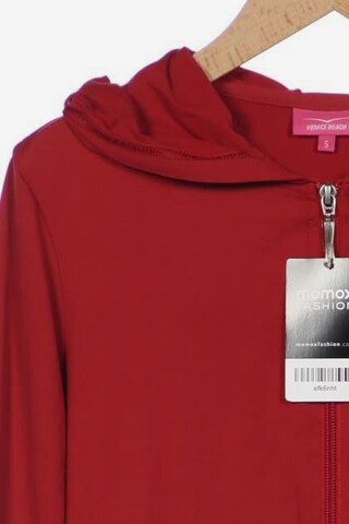 VENICE BEACH Sweatshirt & Zip-Up Hoodie in S in Red